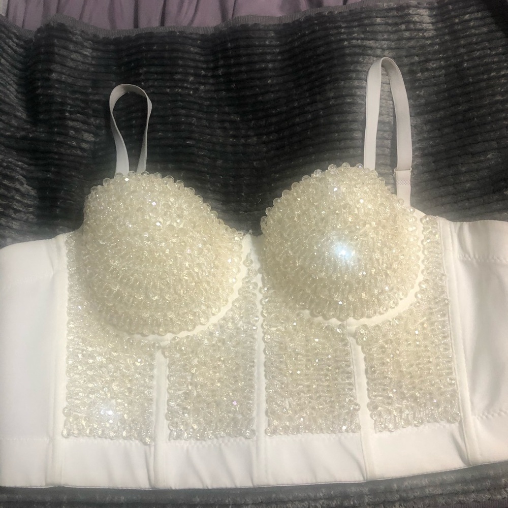 Rhinestone Bralette